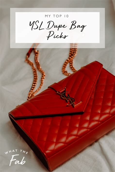 ysl purse replica|ysl dupe bag top 10.